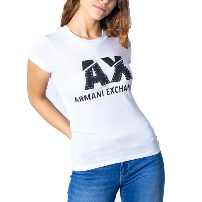 Armani Exchange Women's T-Shirt White 171353 - white XL
