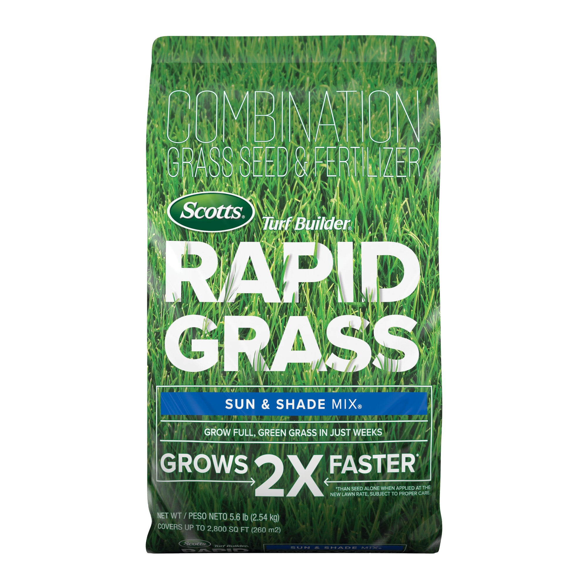 Scotts Turf Builder Rapid Grass 5.6-lb Mixture/Blend Grass Seed | 18213