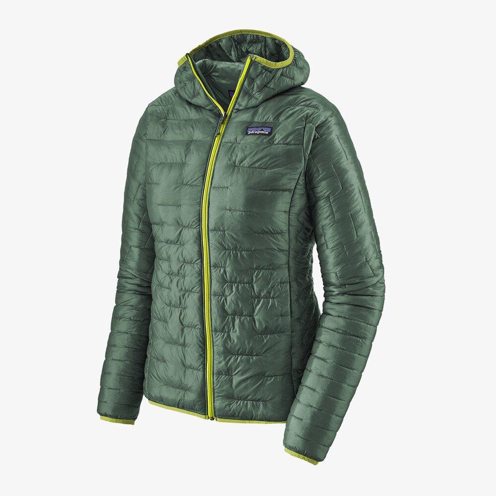 Patagonia Women's Micro Puff Hoody- Recycled Polyester, Regen Green / XS