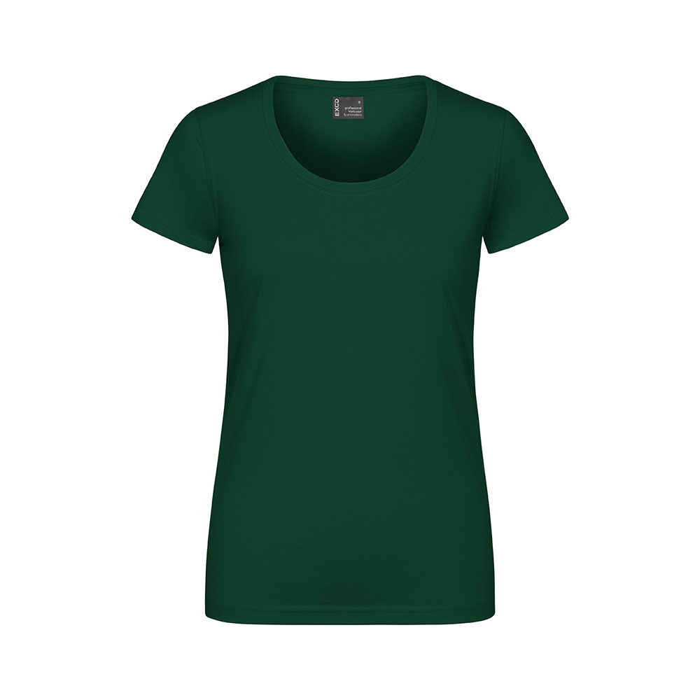 EXCD T-Shirt Plus Size Damen, Waldgrün, XXXL