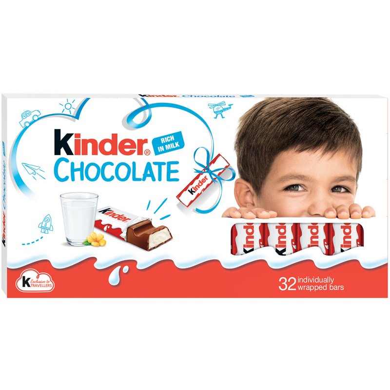 Kinder choklad - 44% rabatt