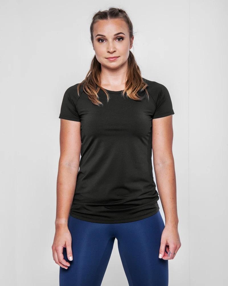 Népra Women's Cella T-Shirt Recycled, Black / XS