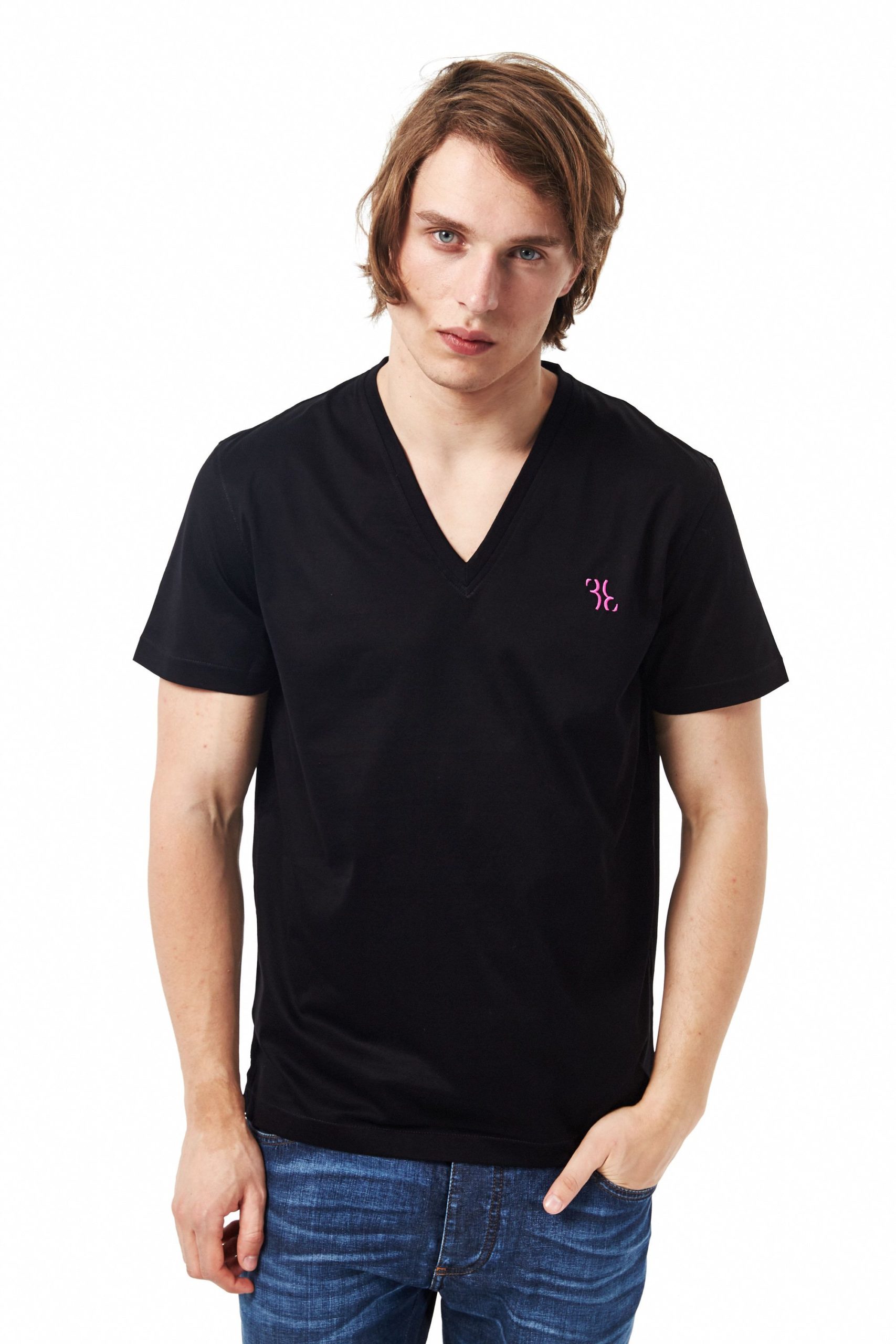 Billionaire Italian Couture Men's T-Shirt Black BI680795 - XS