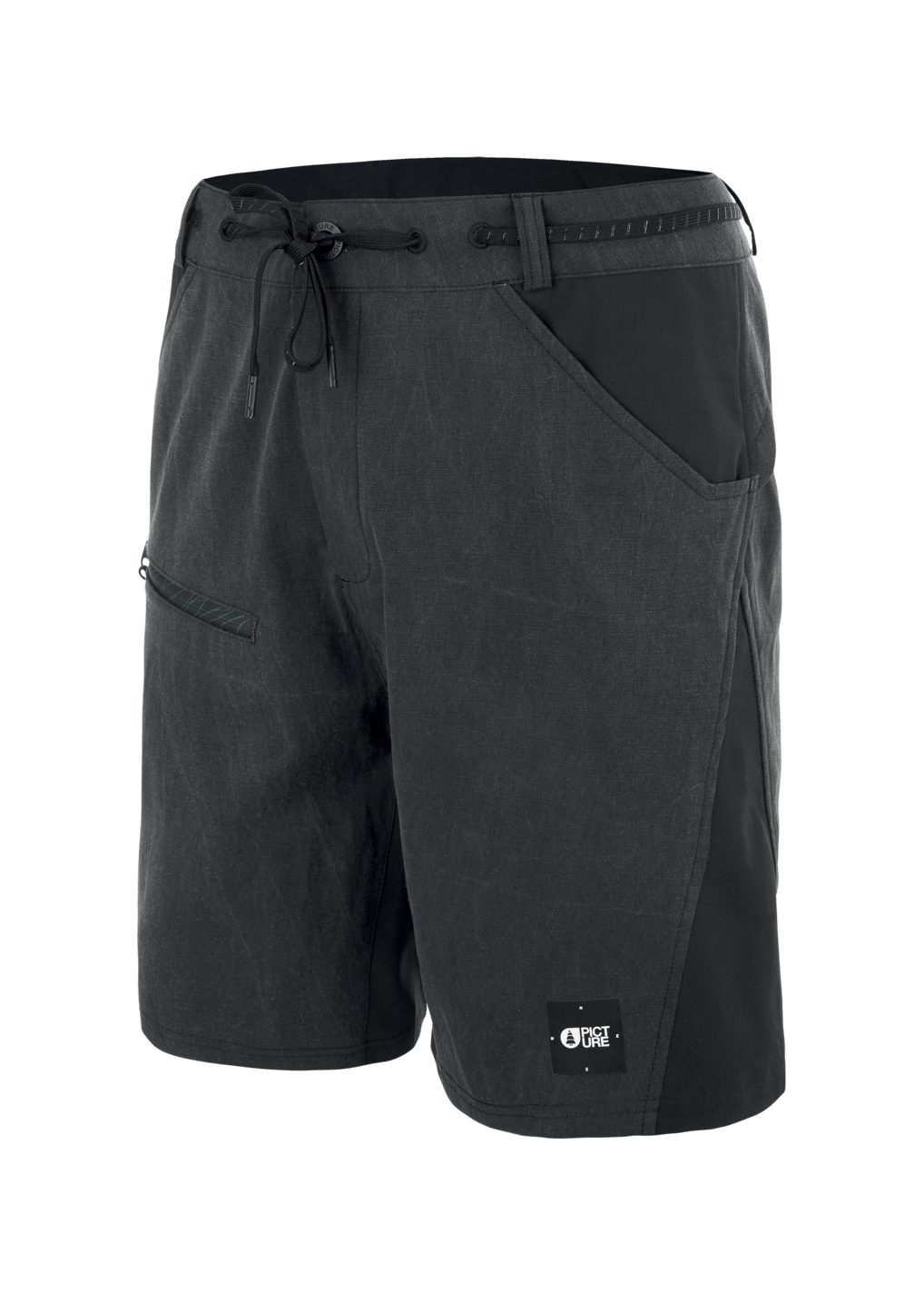 Picture Organic Men's Robust Short - Polyester, Black / 31