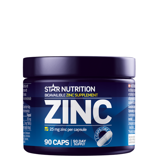 Zinc, 25 mg, 90 caps