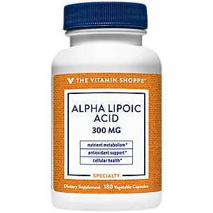 Alpha Lipoic Acid - Antioxidant & Cellular Support - 300 MG (180 Vegetable Capsules)