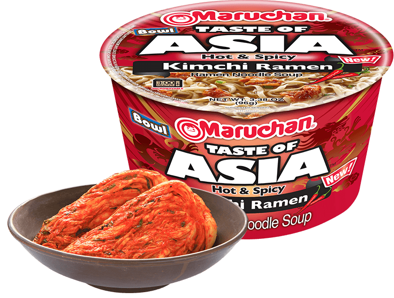Maruchan Bowl Noodles - Hot & Spicy Kimchi 96g