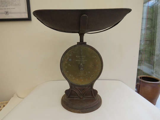 Buy Vintage Salter's Cast Spring Balance Scales Number 50T Dated 1940 ...