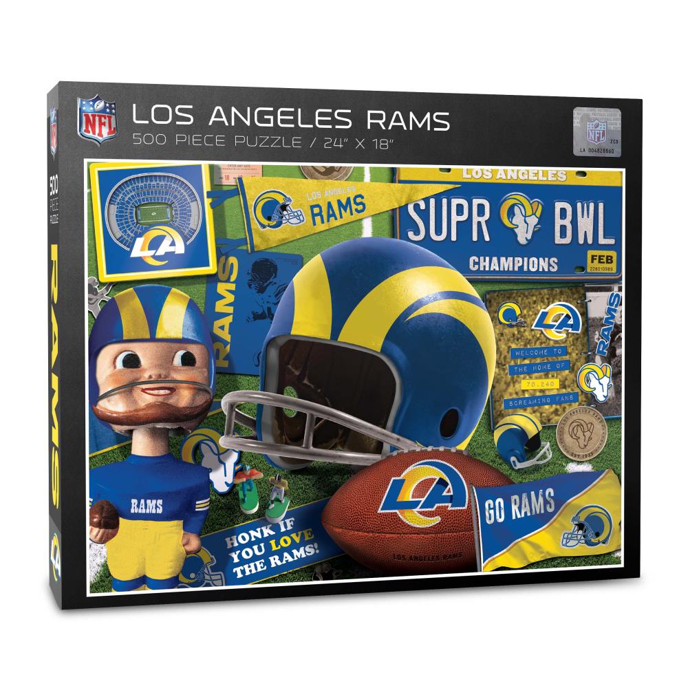 Sportula Los Angeles Rams Retro Series Puzzle | 0951384