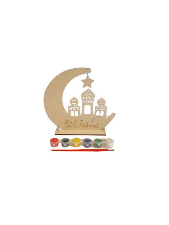 Ramadan Craft For Kids/Gift For Children | Eid Mubarak Diy Paint Kit Art