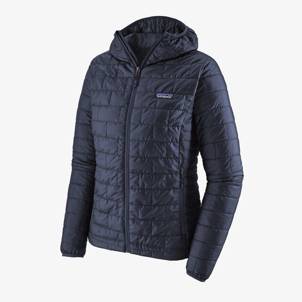 Patagonia Women's Nano Puff® Hoody - Recycled Polyester, Classic Navy / XS