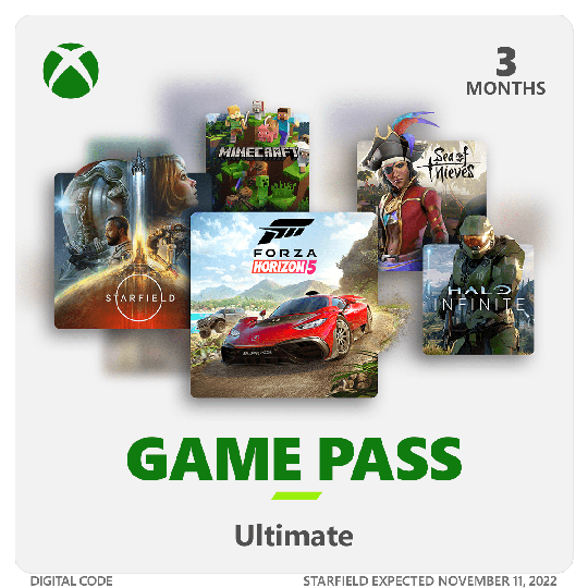 Buy Xbox Game Pass Ultimate 3 kuukautta online