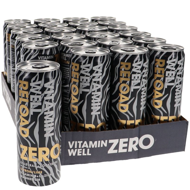 Vitamin Well Zero Reload 24-pack - 63% rabatt