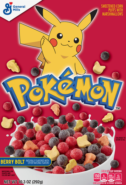 Pokemon Cereal Berry Bolt 292g