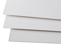 Skilte hvid A6 350g 890H02 10,5x14,8cm 100stk/pak - (100 stk.)