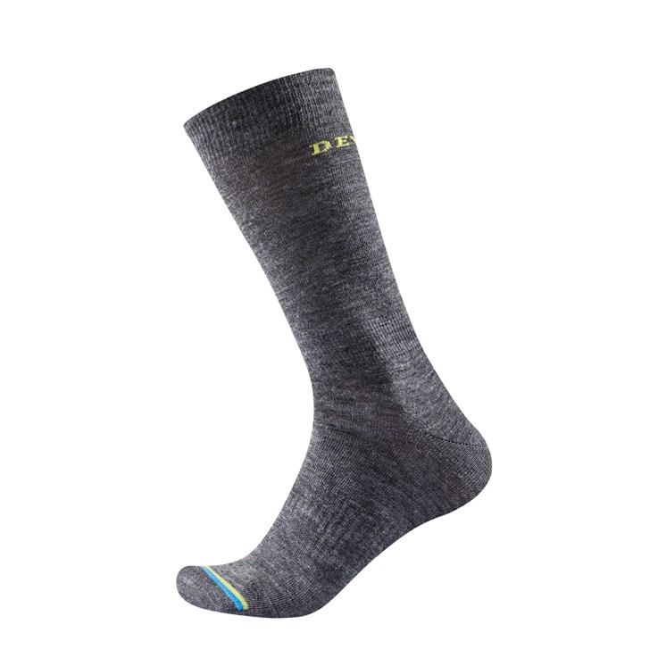 Devold Unisex Hiking Liner Sock - Merino Wool, Dark Grey / 38-40