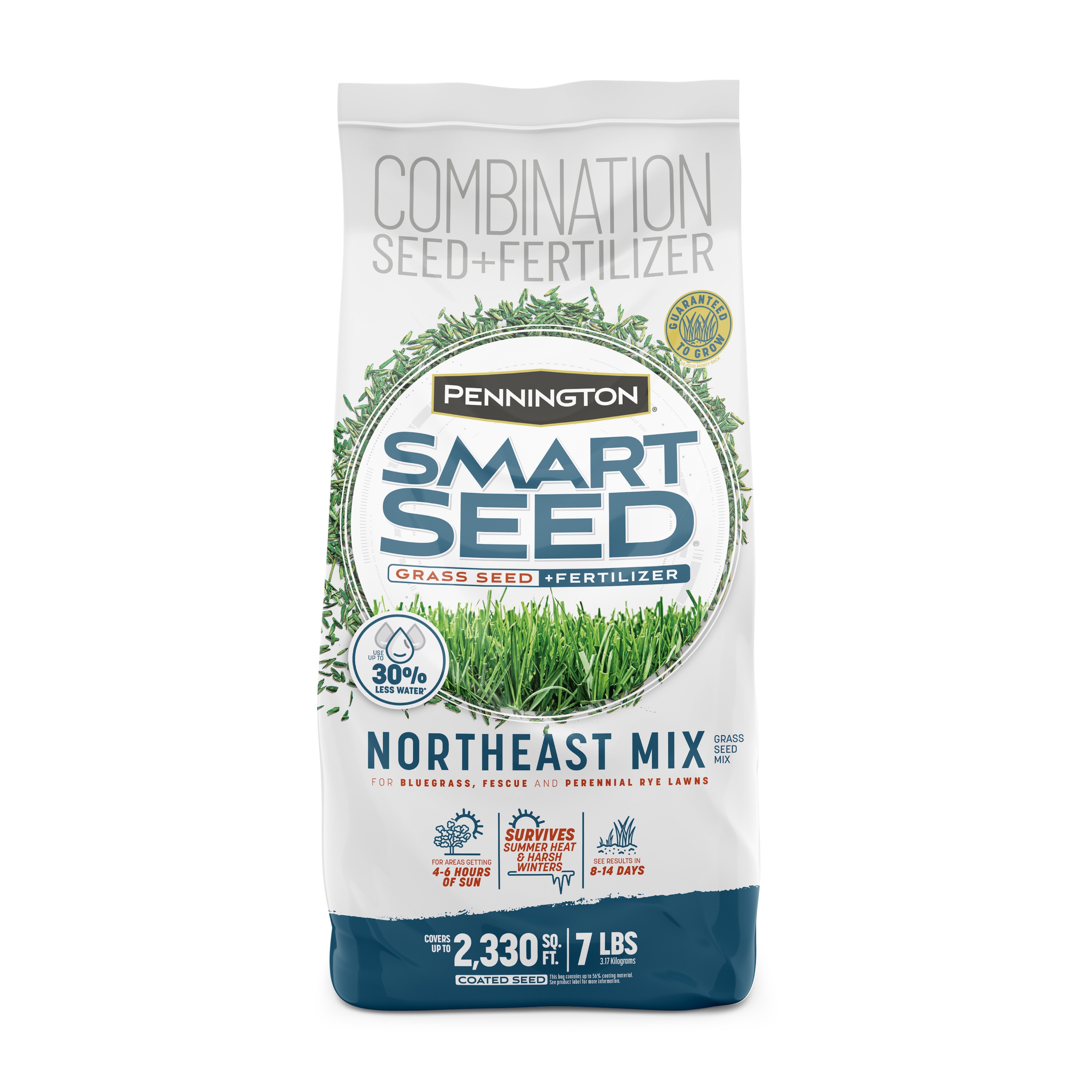 Pennington Smart Seed Northeast 7-lb Mixture/Blend Grass Seed | 2149602266