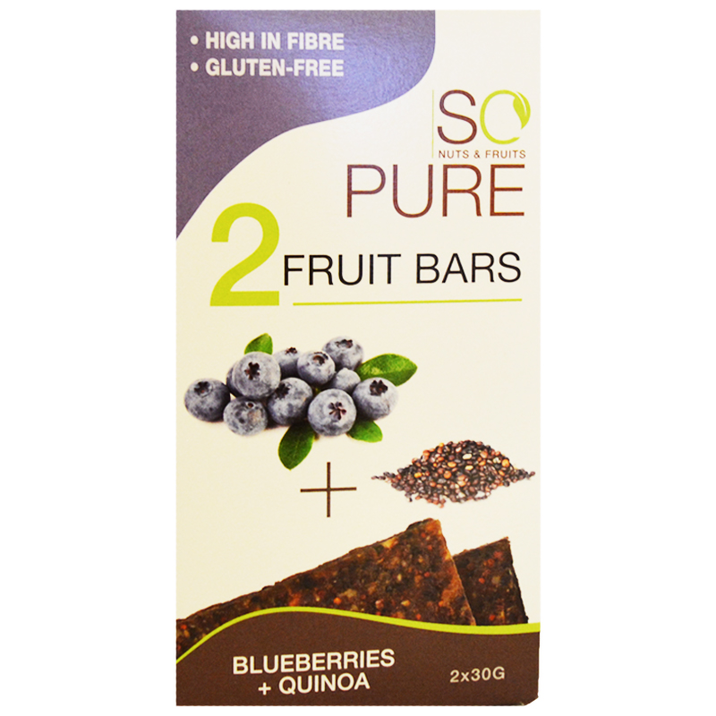 Fruktbars "Blueberries & Quinoa" 2 x 30g - 73% rabatt