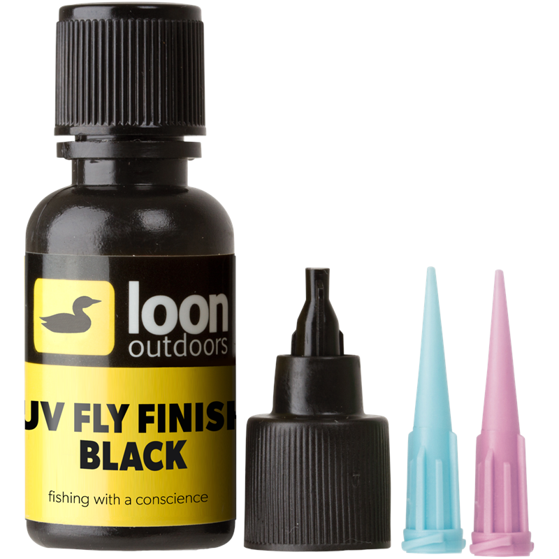 Loon UV Fly Finish Black