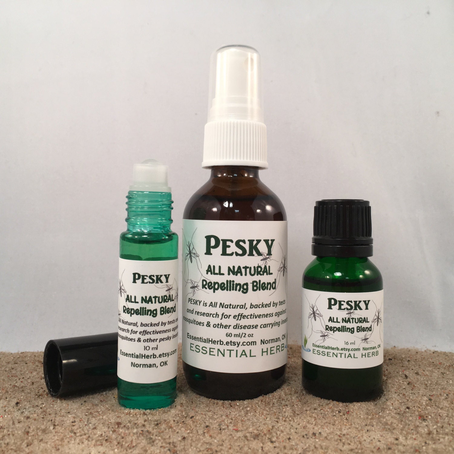 Pesky Outdoor Blend Essential Oil, Repelling Aroma, Natural Mosquito With Catnip, Bug Biting Insects Spray, Great Aroma