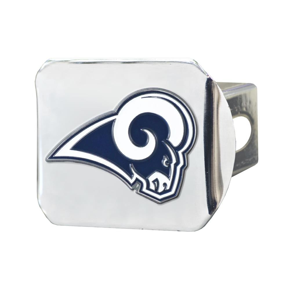 FANMATS Los Angeles Rams Hitch Cover Stainless Steel | 22576