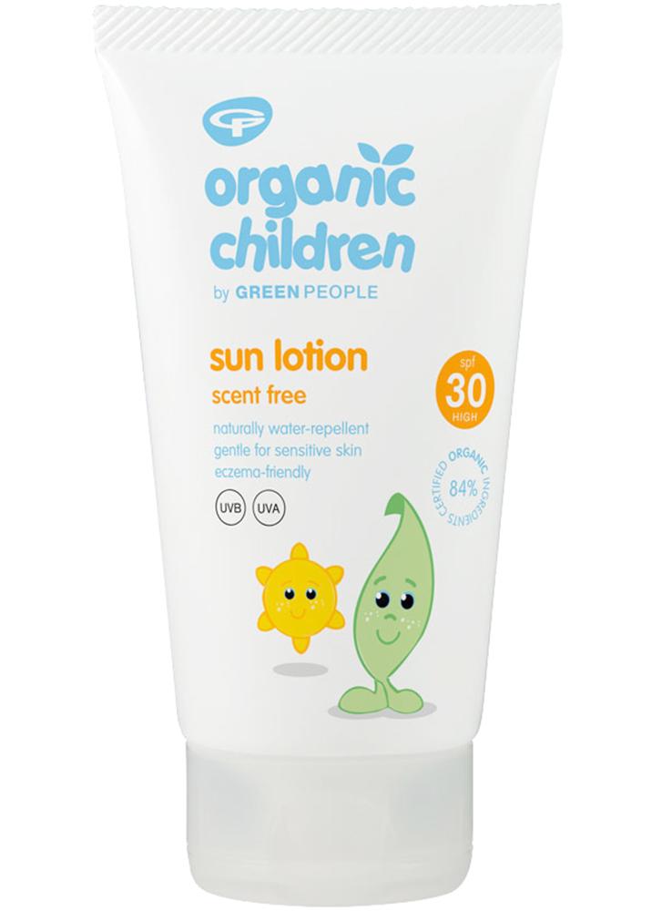 Green People Children Sun Lotion Scent Free SPF30