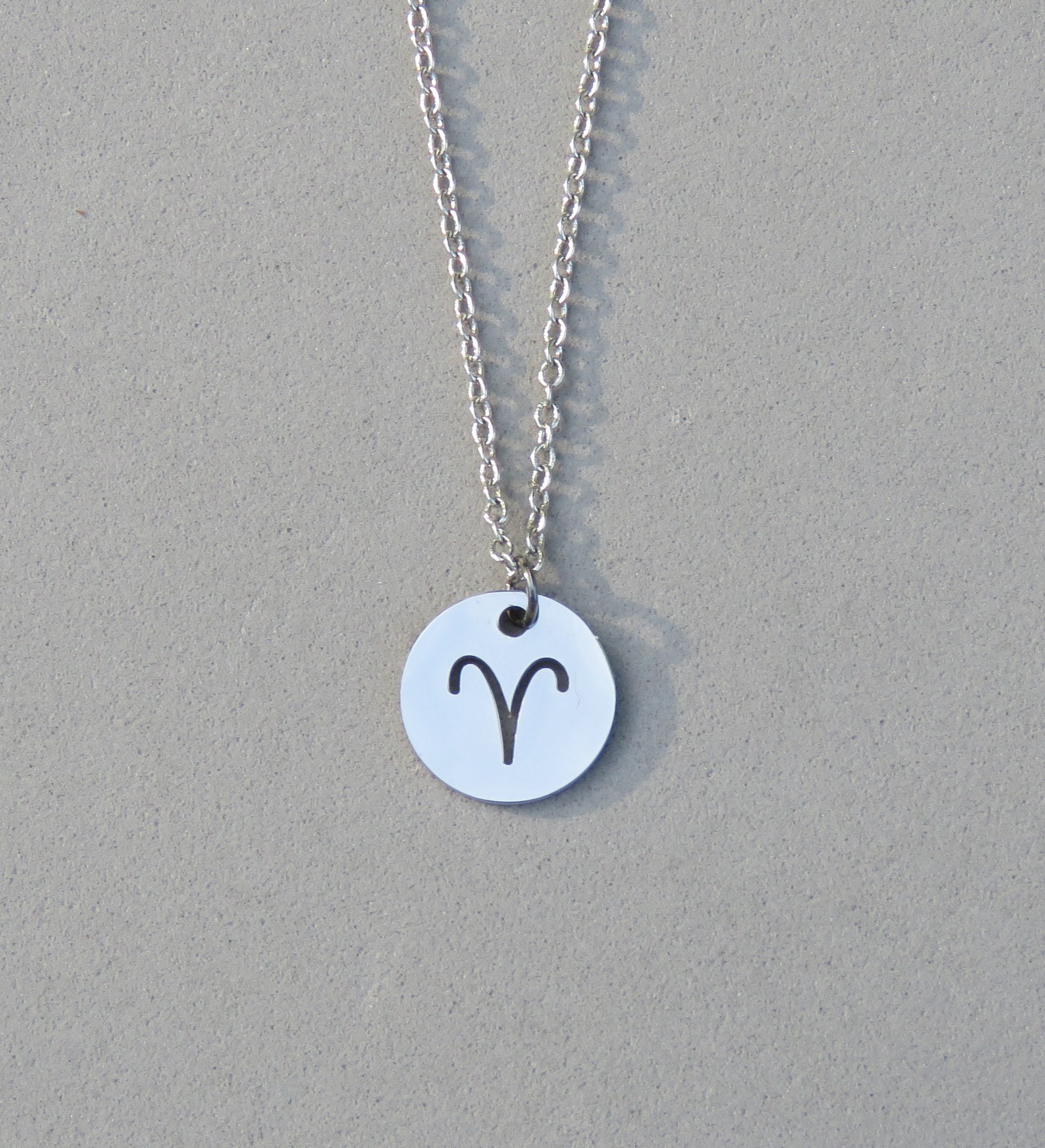 Aries Necklace Stainless Steel