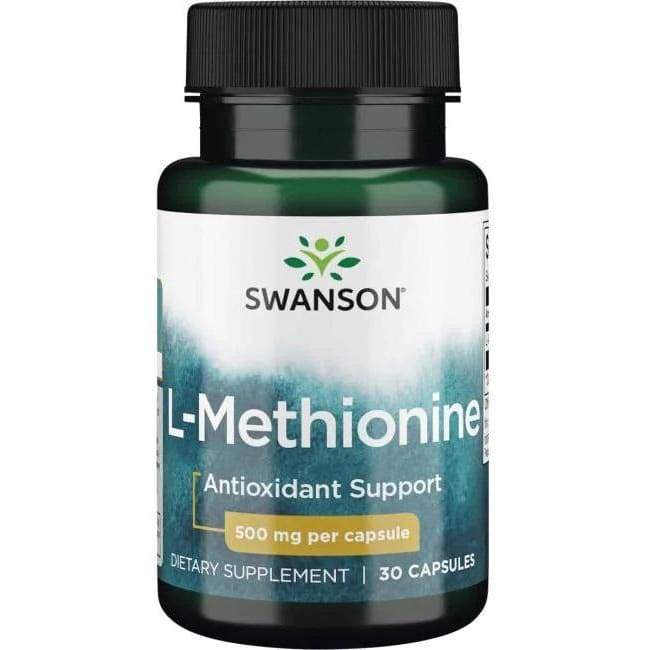 L-Methionine, 500mg - 30 caps