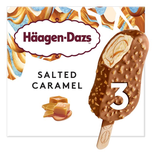 Haagen Dazs Salted Caramel Ice Cream Bars