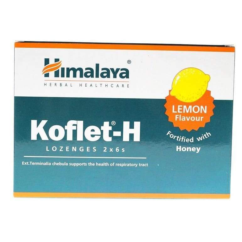 Koflet-H, Lemon - 12 lozenges