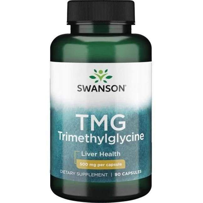 TMG (Trimethylglycine), 500mg - 90 caps