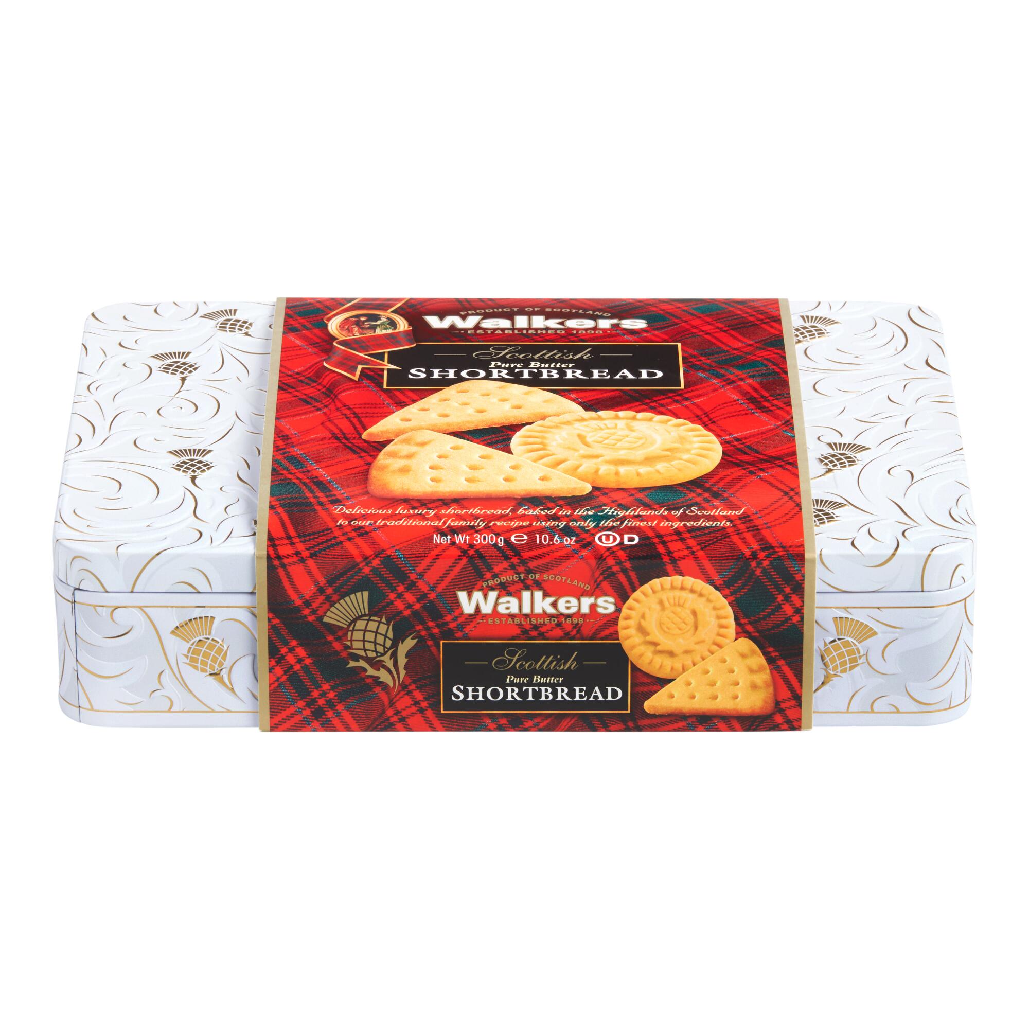 Walkers Shortbread White Thistle Tin by World Market