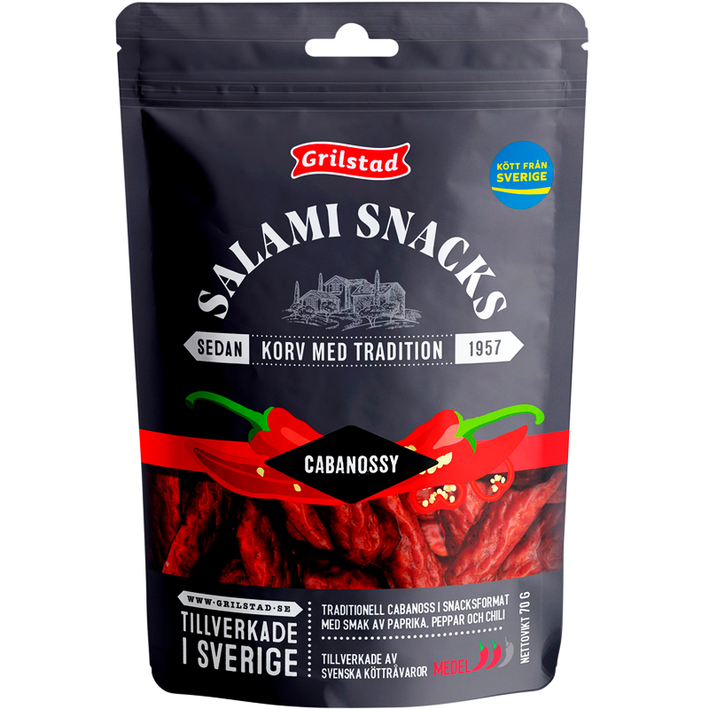 Salami Snacks Cabanossy - 66% rabatt