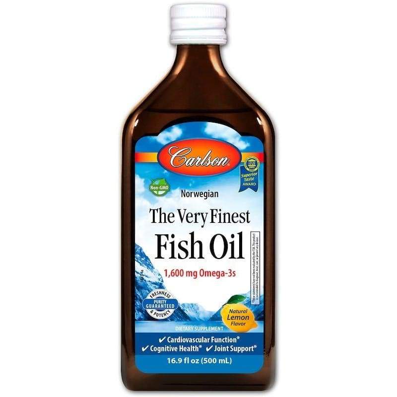 The Very Finest Fish Oil, Natural Orange - 500 ml.