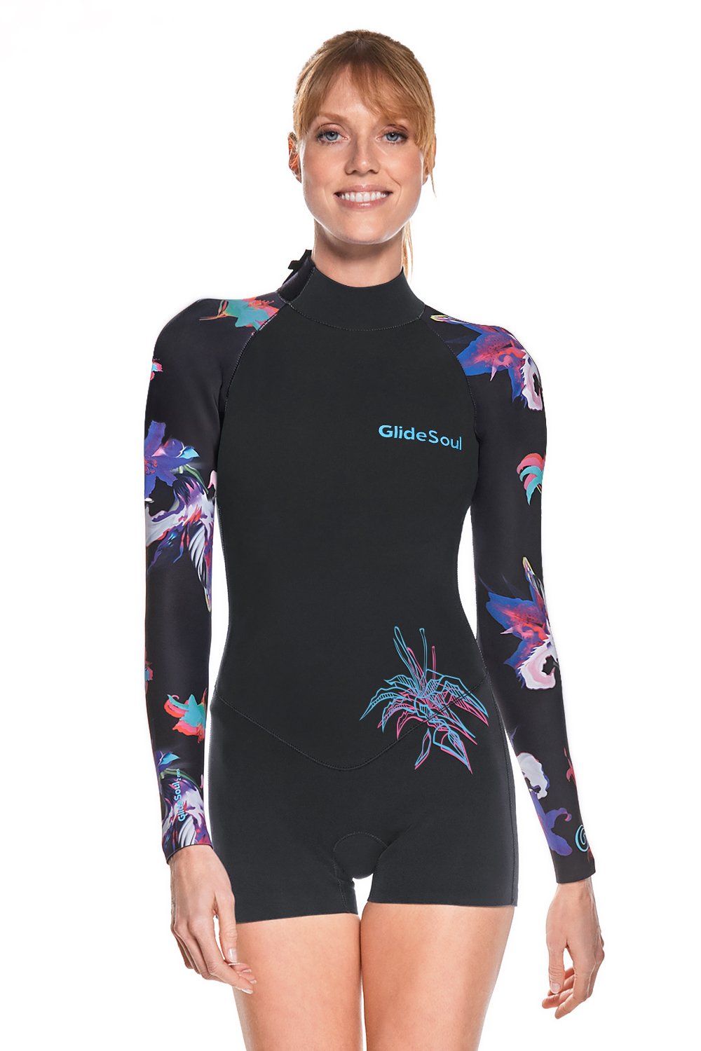 Bloom 2 MM Long Sleeve Back Zip GBS Springsuit / XXS