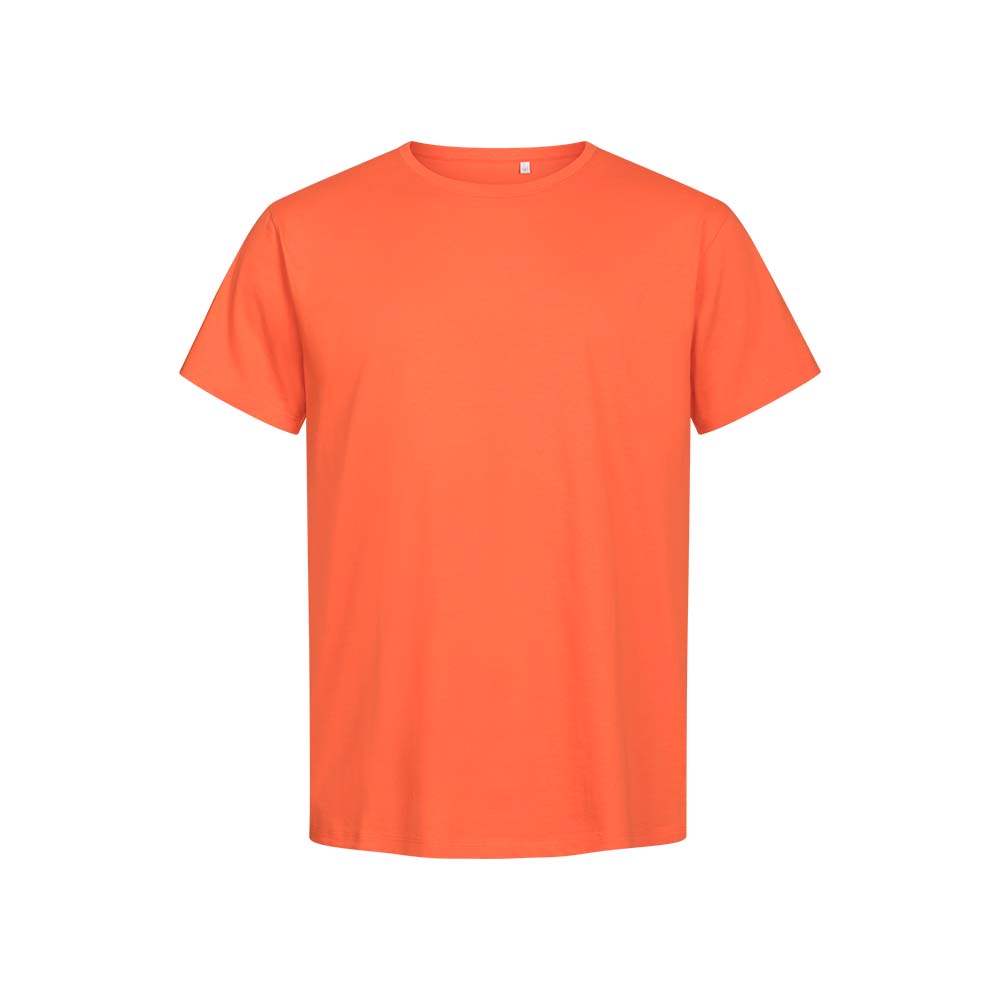 Premium Organic T-Shirt Herren, Dunkelorange, L
