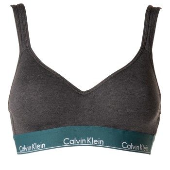 Køb Calvin Klein Bh Modern Cotton Core Bralette Grå Large Dame online 