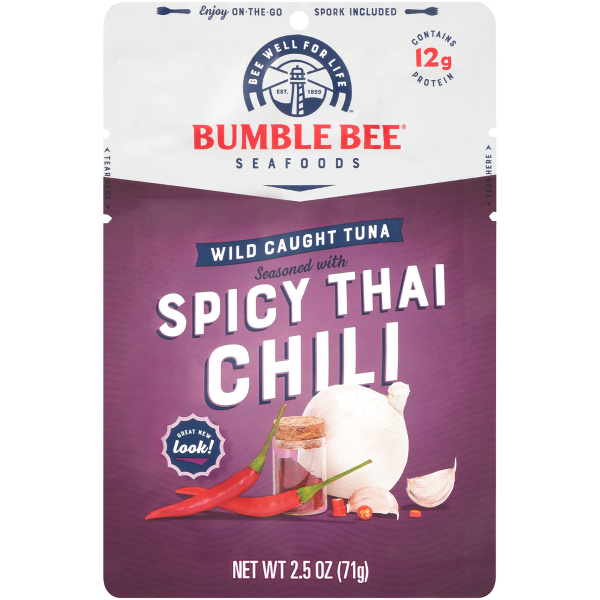 Bumble Bee Chili Seasoned Tuna, Spicy Thai - 2.5 oz