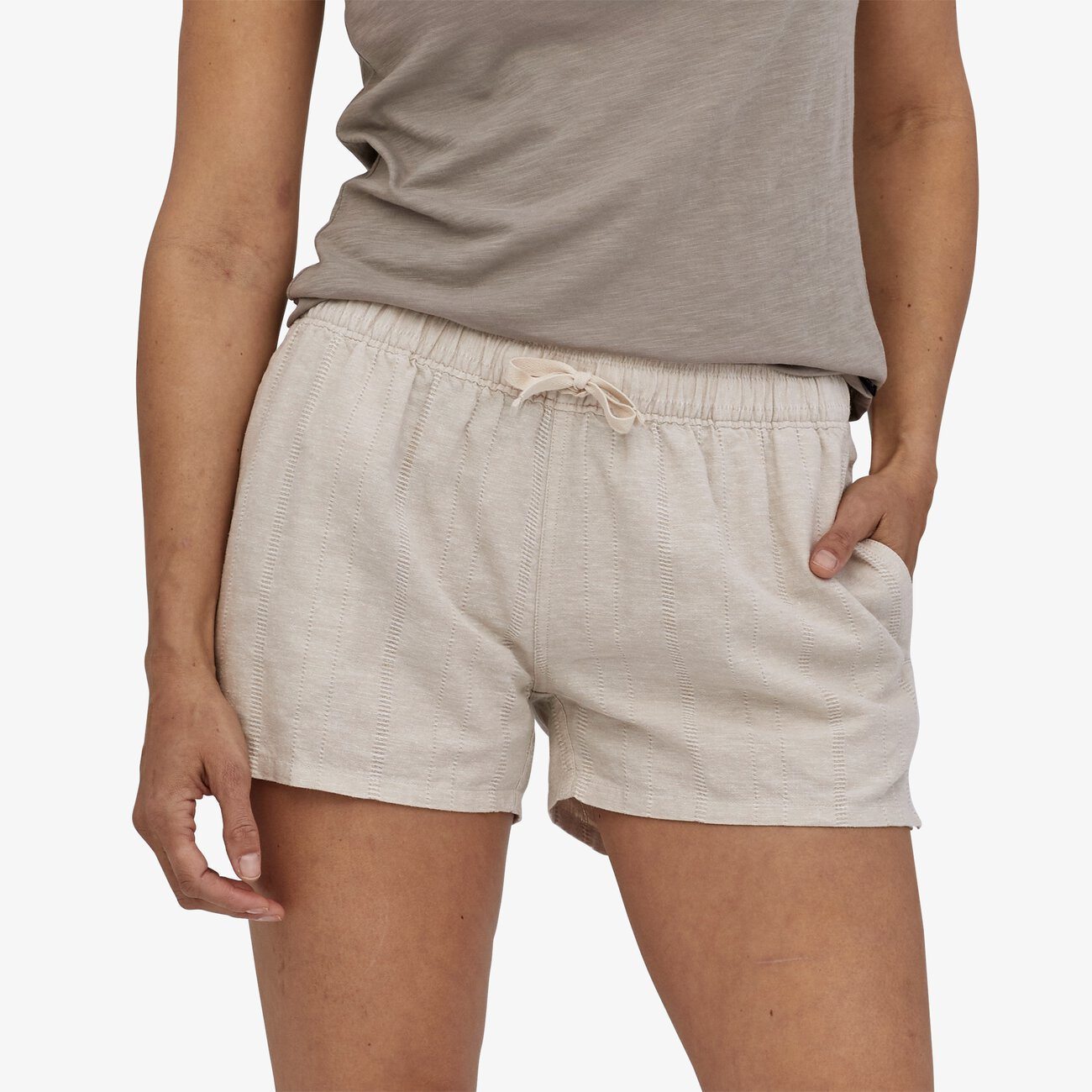Patagonia Women's Island Hemp Baggies™ Shorts, Swell Dobby: Natural / XS