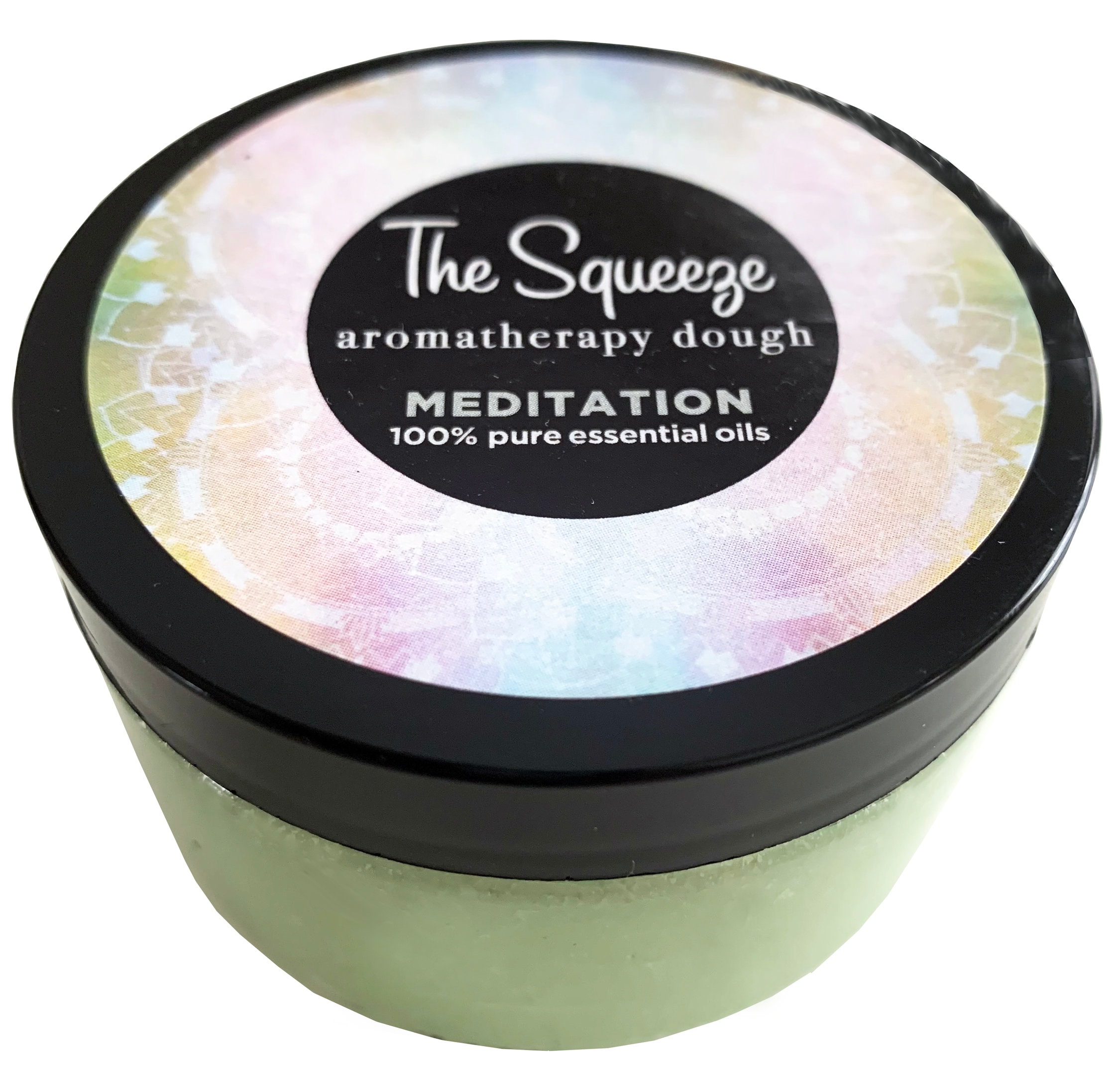 The Squeeze - Meditation Blend Stress Relief Therapy Dough For Self Care, Aromatherapy Ball