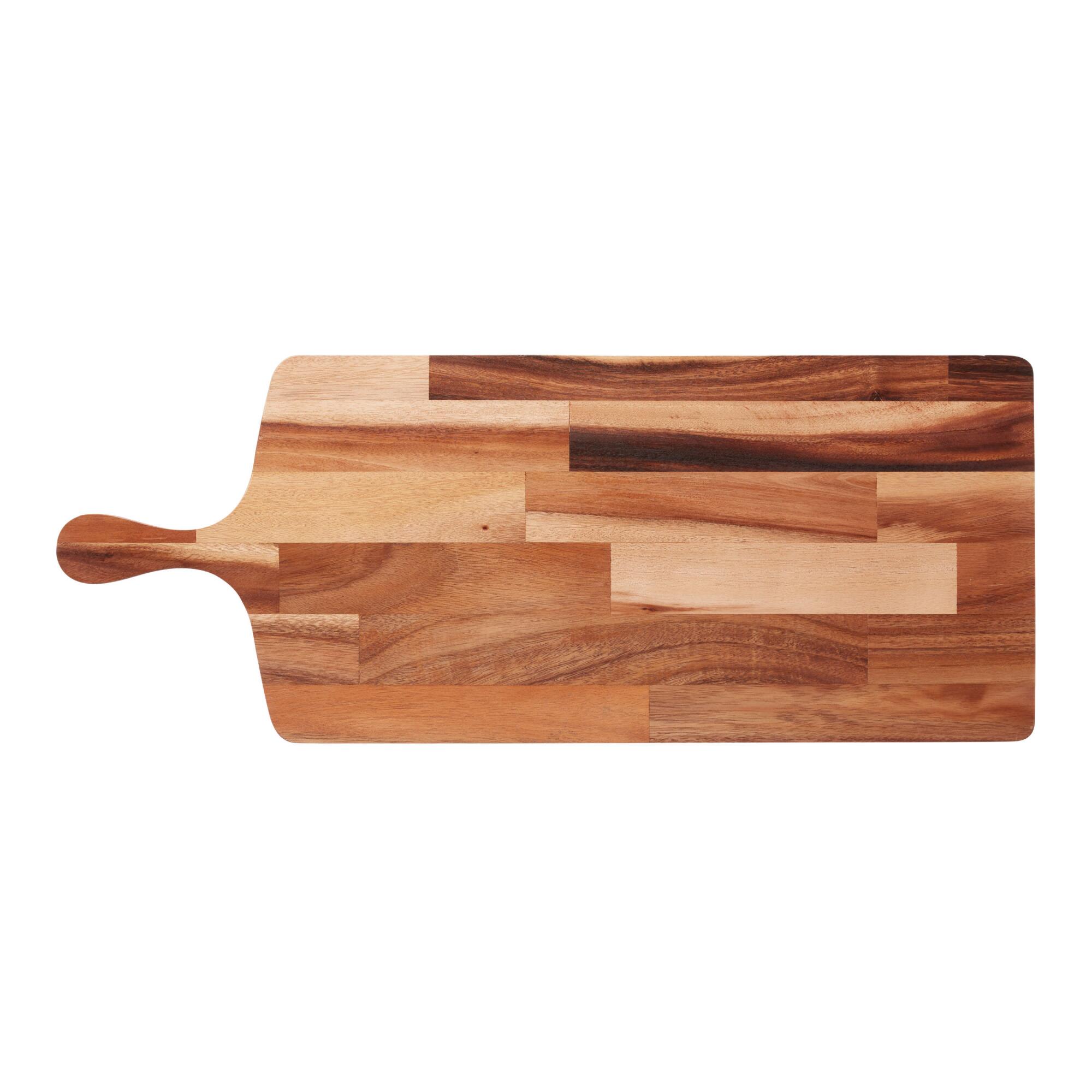 Extra Large Acacia Wood Paddle Cutting Board by World Market