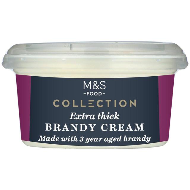 M&S Collection Extra Thick Brandy Cream