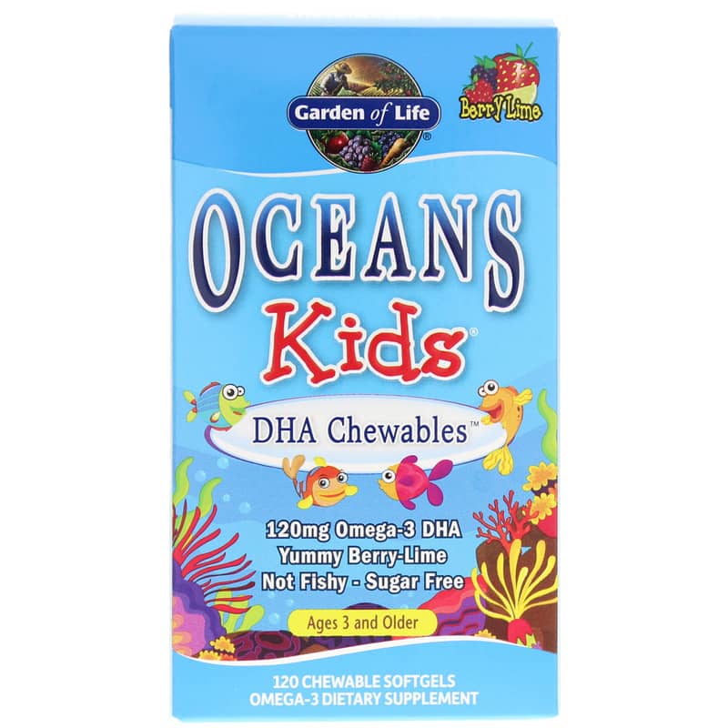 Garden of Life Oceans Kids DHA Chewables 120 Chewables