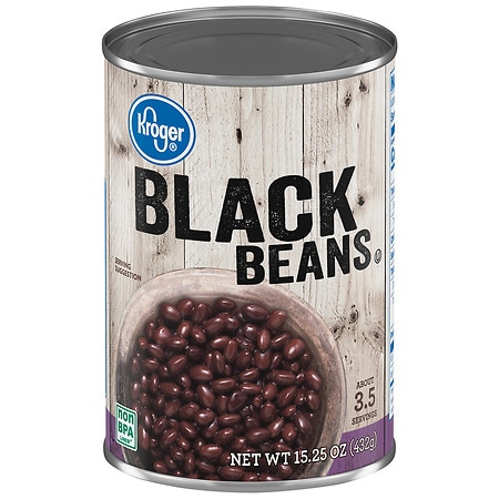 Kroger Black Beans - 15.25 oz
