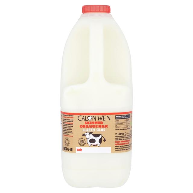 Calon Wen Organic Skimmed Milk
