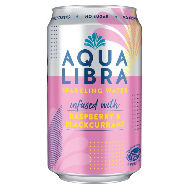 Aqua Libra Raspberry and Blackcurrant Infused Sparkling Water