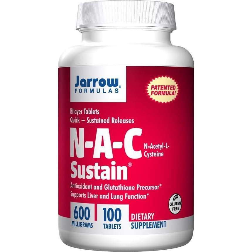 N-A-C Sustain, 600mg - 100 tablets
