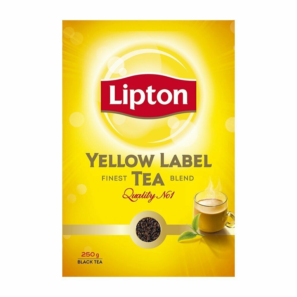 Lipton Yellow Label Tea, 250 gm powder