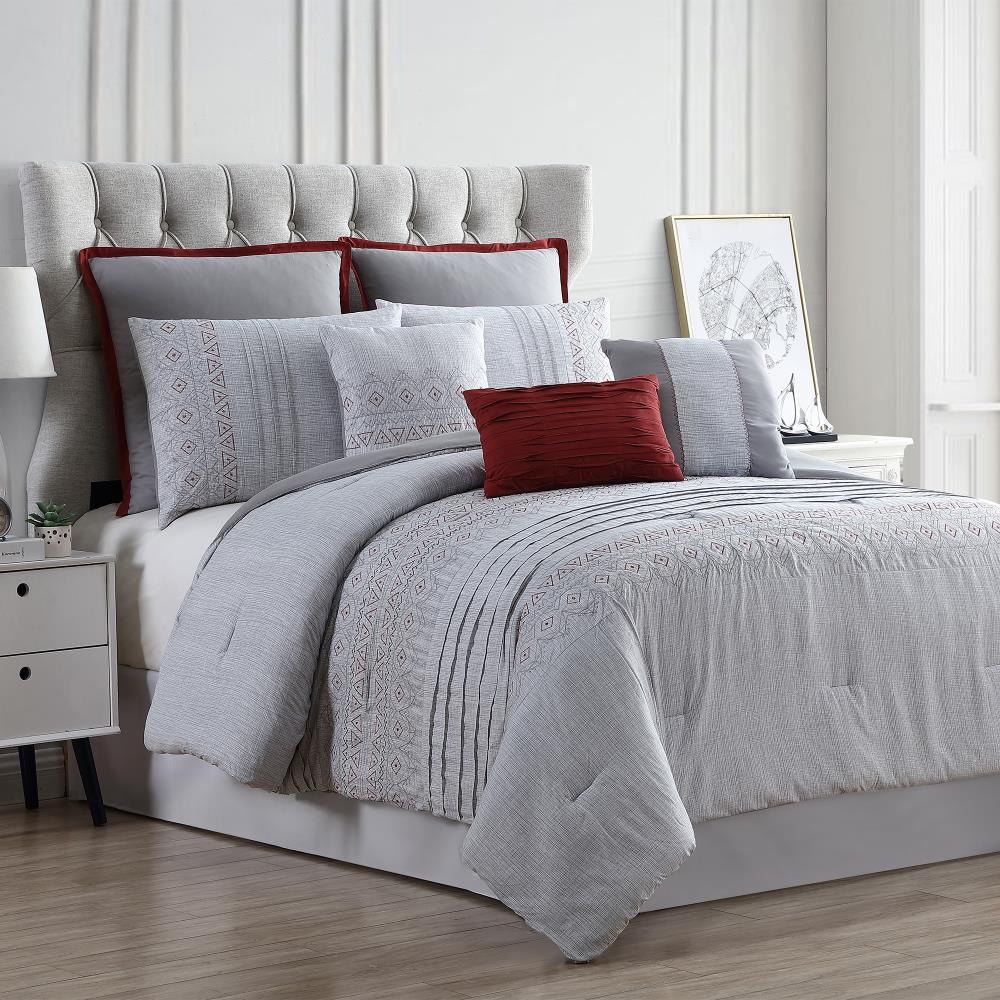 Amrapur Overseas Norco comforter set Multi Multi Reversible King Comforter (Blend with Polyester Fill) | 38EBJQCF-NRC-KG