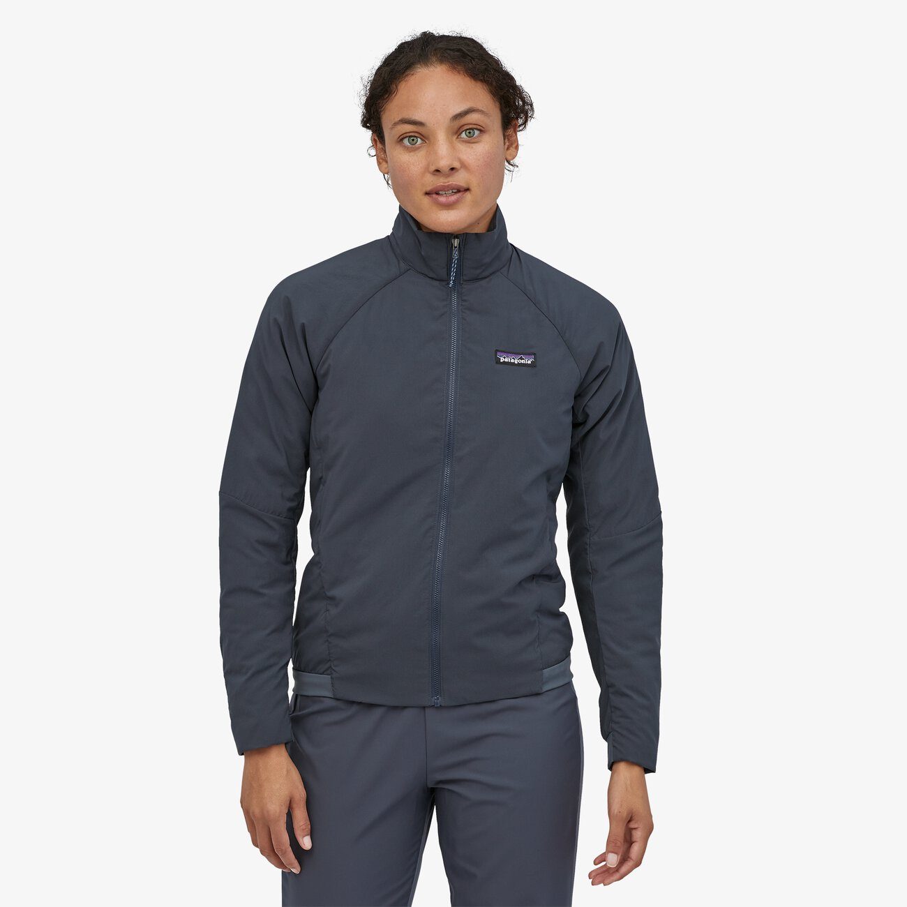 Patagonia Women's Thermal Airshed Jacket, Smolder Blue / M
